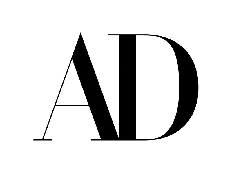 Compact logo for Architectural Digest magazine.